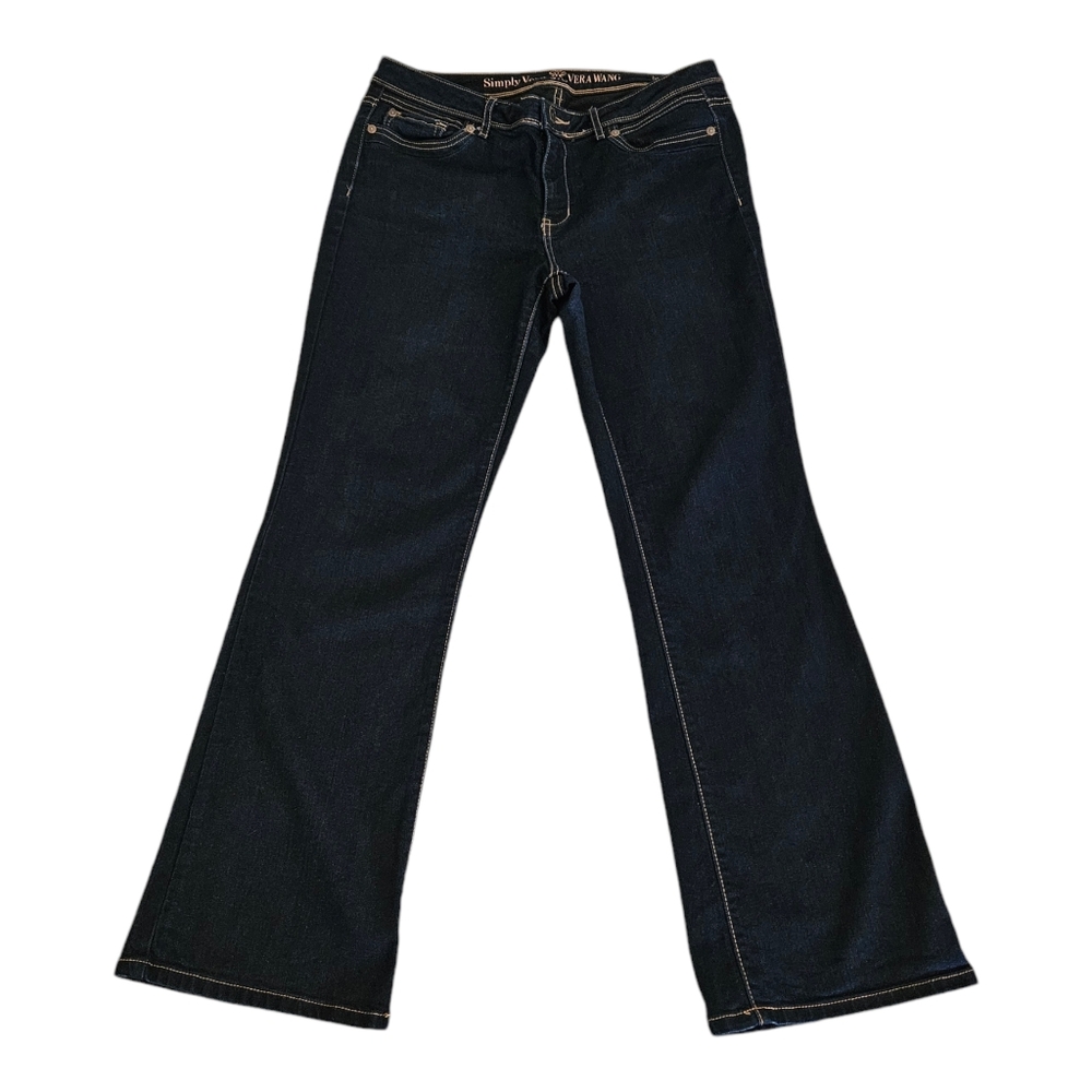 Simply Vera Wang Boot Cut Jeans Women's 12 Flap Pockets
